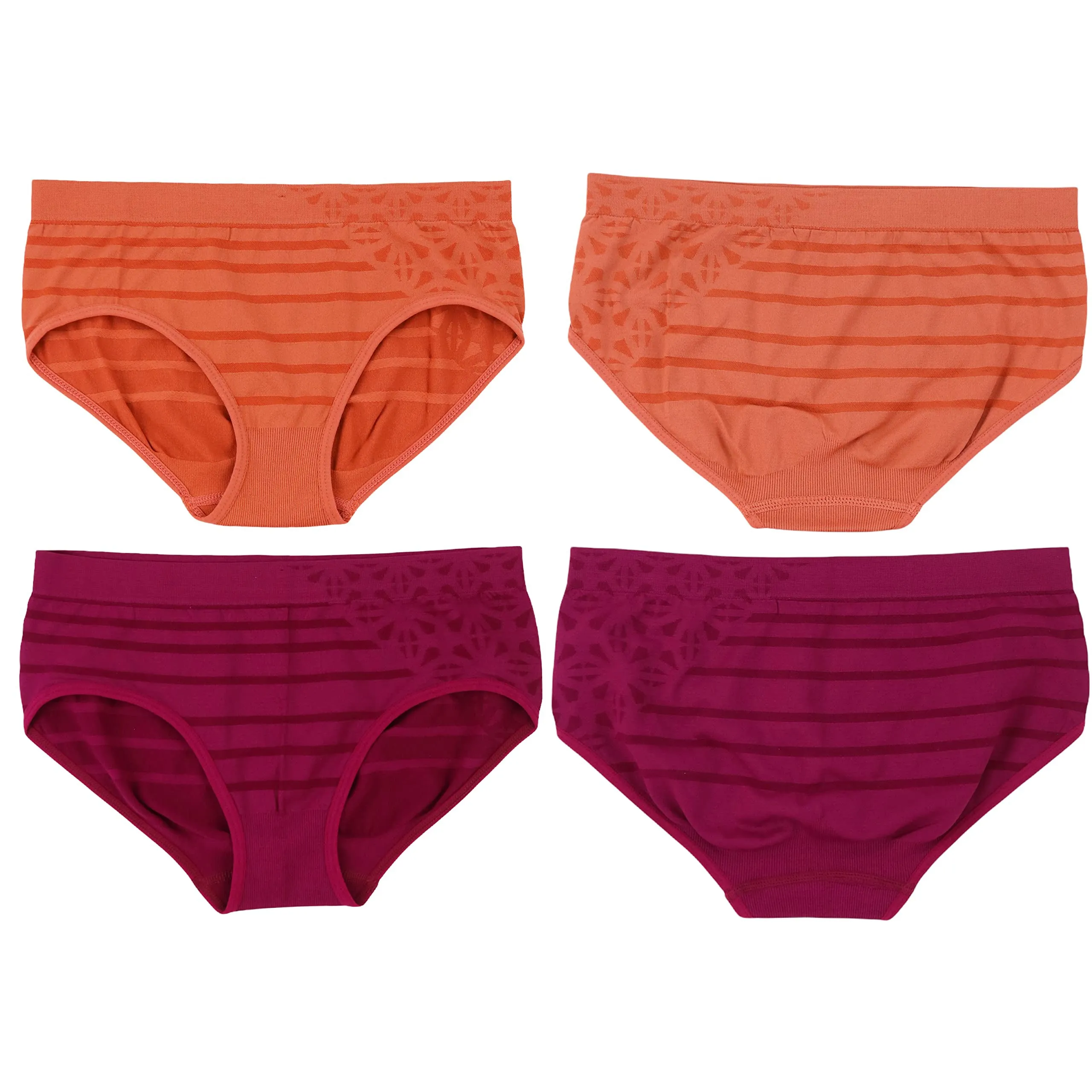 6-Pack: ToBeInStyle Women's Comfortable Bikini Brief Panties