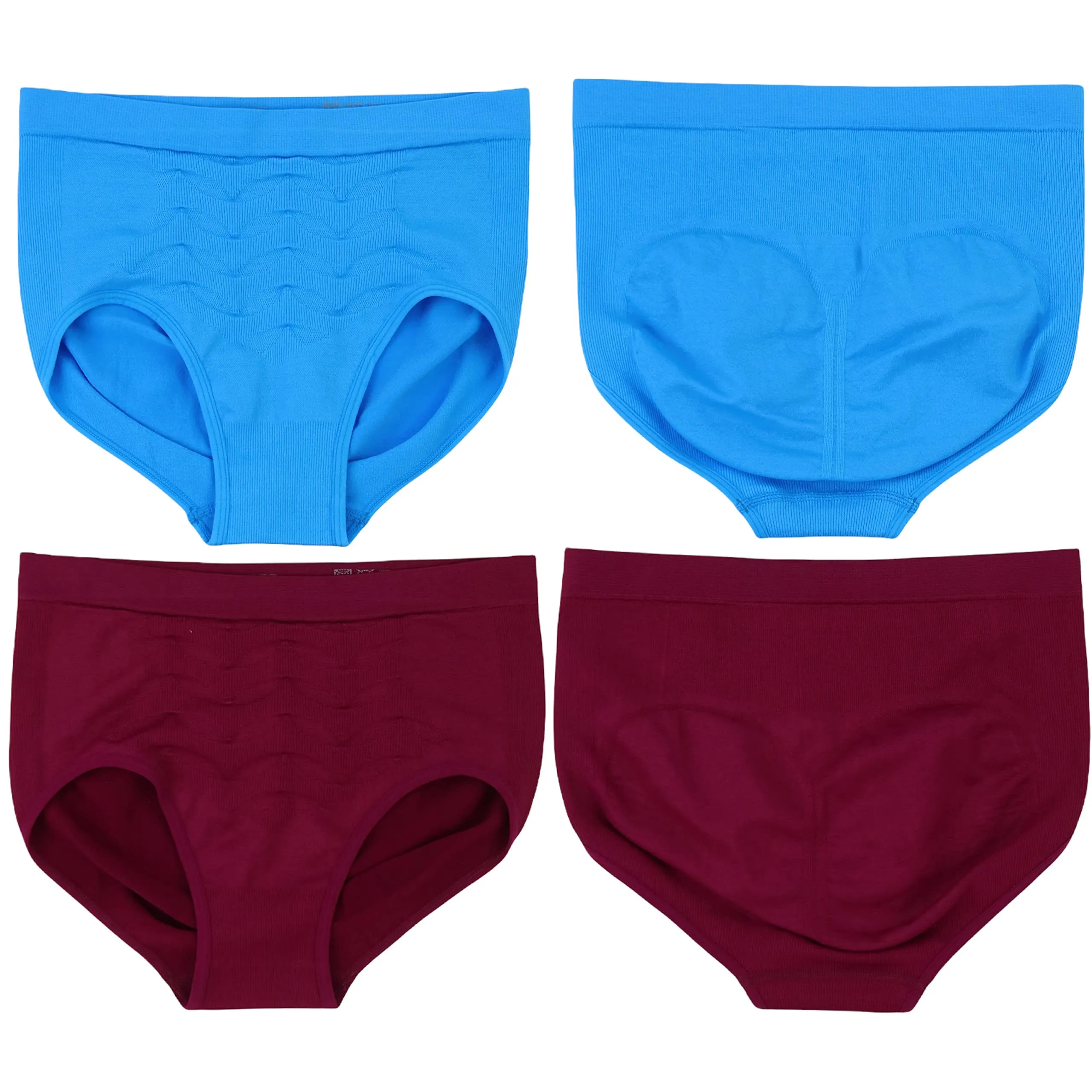 6-Pack: ToBeInStyle Women's Comfortable Bikini Brief Panties