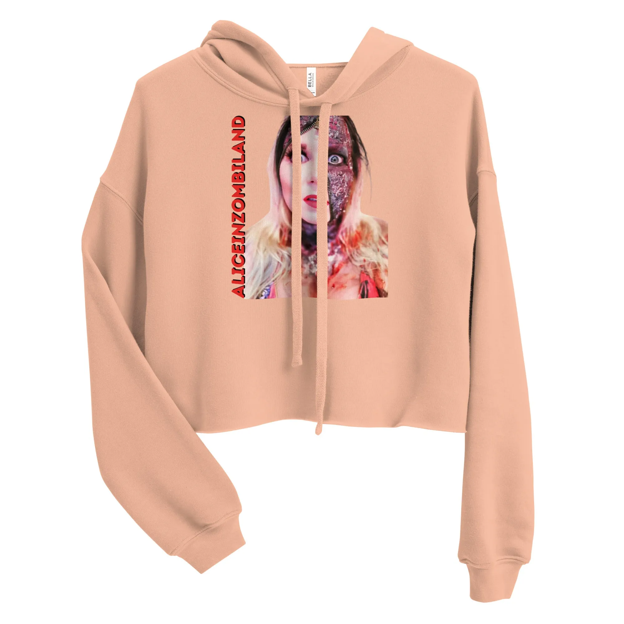 Aliceinzombiland Crop Hoodie