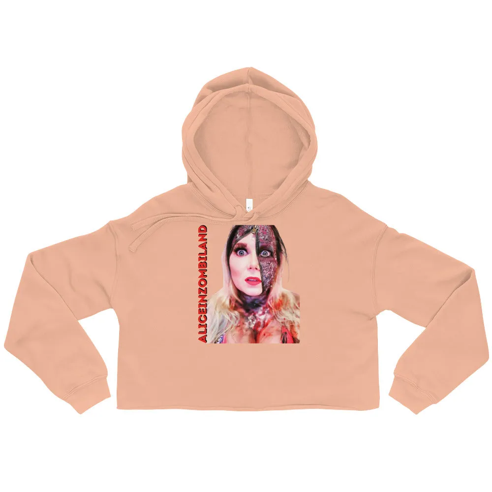 Aliceinzombiland Crop Hoodie