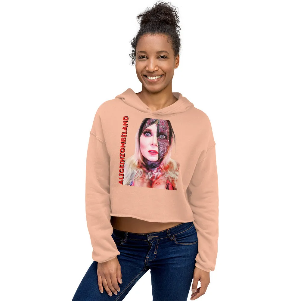 Aliceinzombiland Crop Hoodie