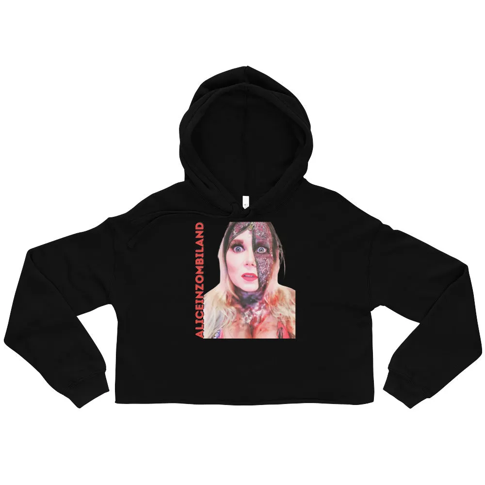 Aliceinzombiland Crop Hoodie