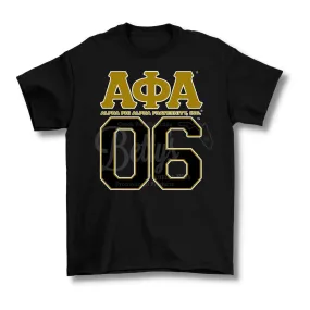 Alpha Phi Alpha ΑΦΑ 06 Screen Printed T-Shirt