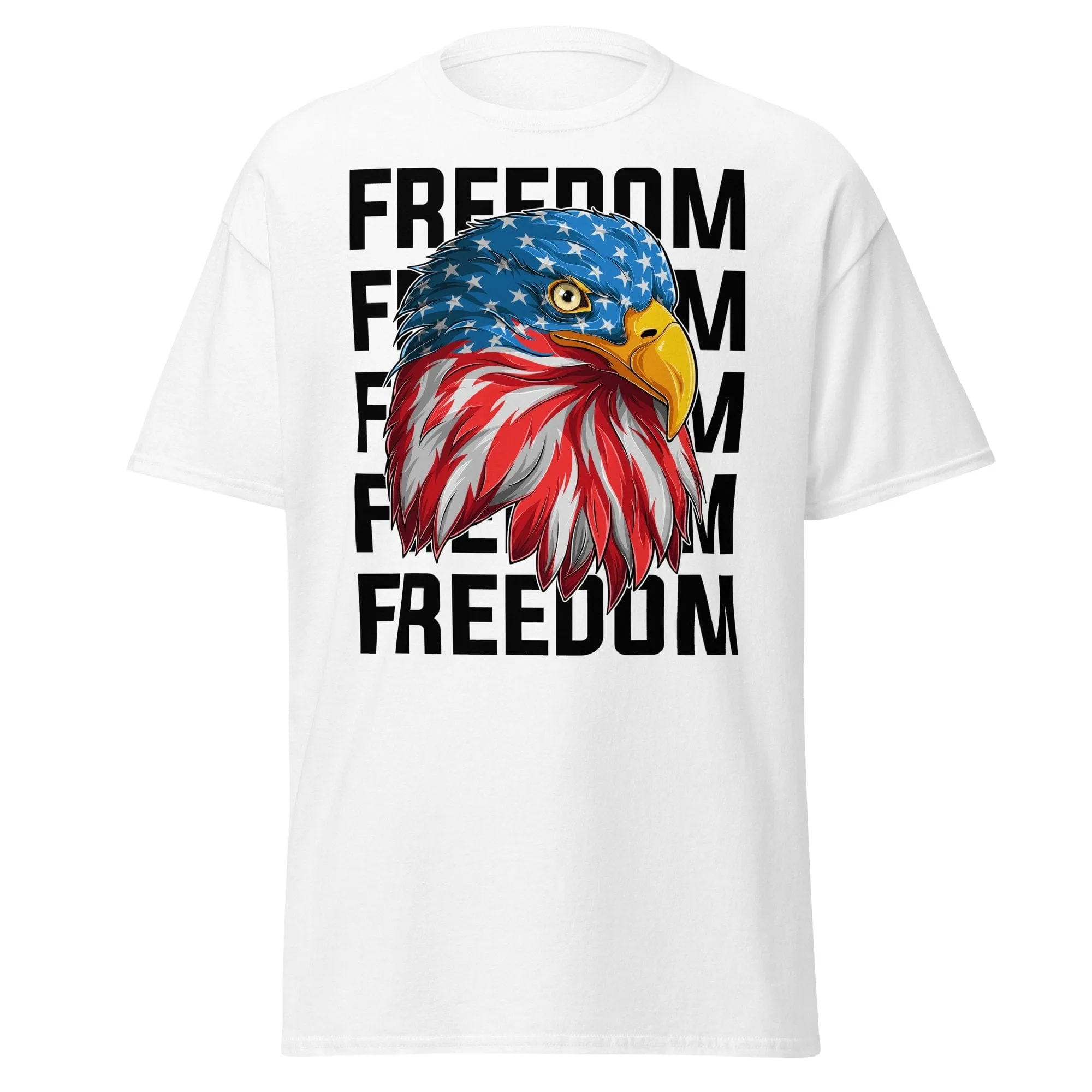 American Flag Eagle - Unisex T-Shirt