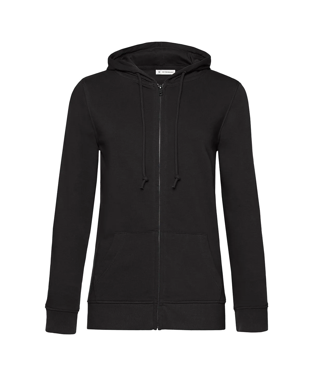 Black Pure - B&C Inspire Zipped Hood /women