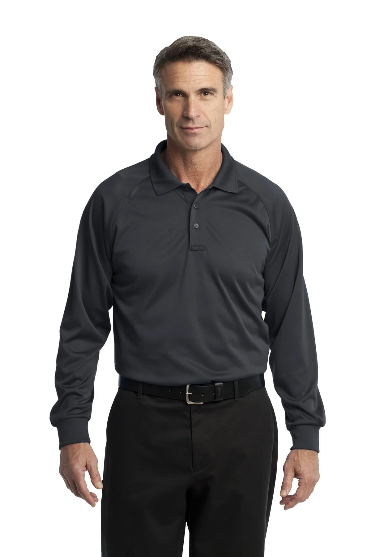 CornerStone® - Select Long Sleeve Snag-Proof Tactical Polo. CS410LS