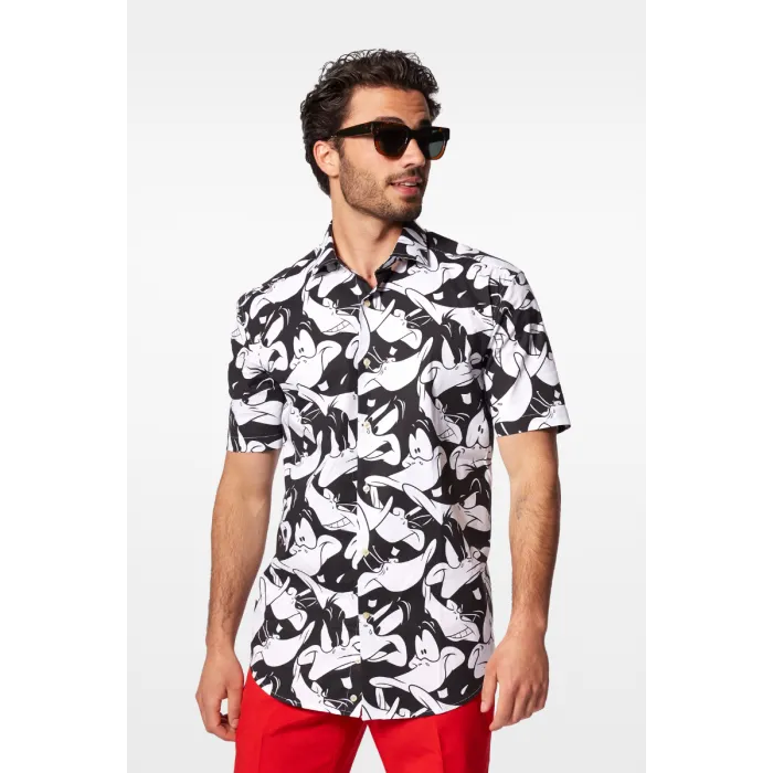 Daffy Duck Summer Shirt- Medium 15'6"