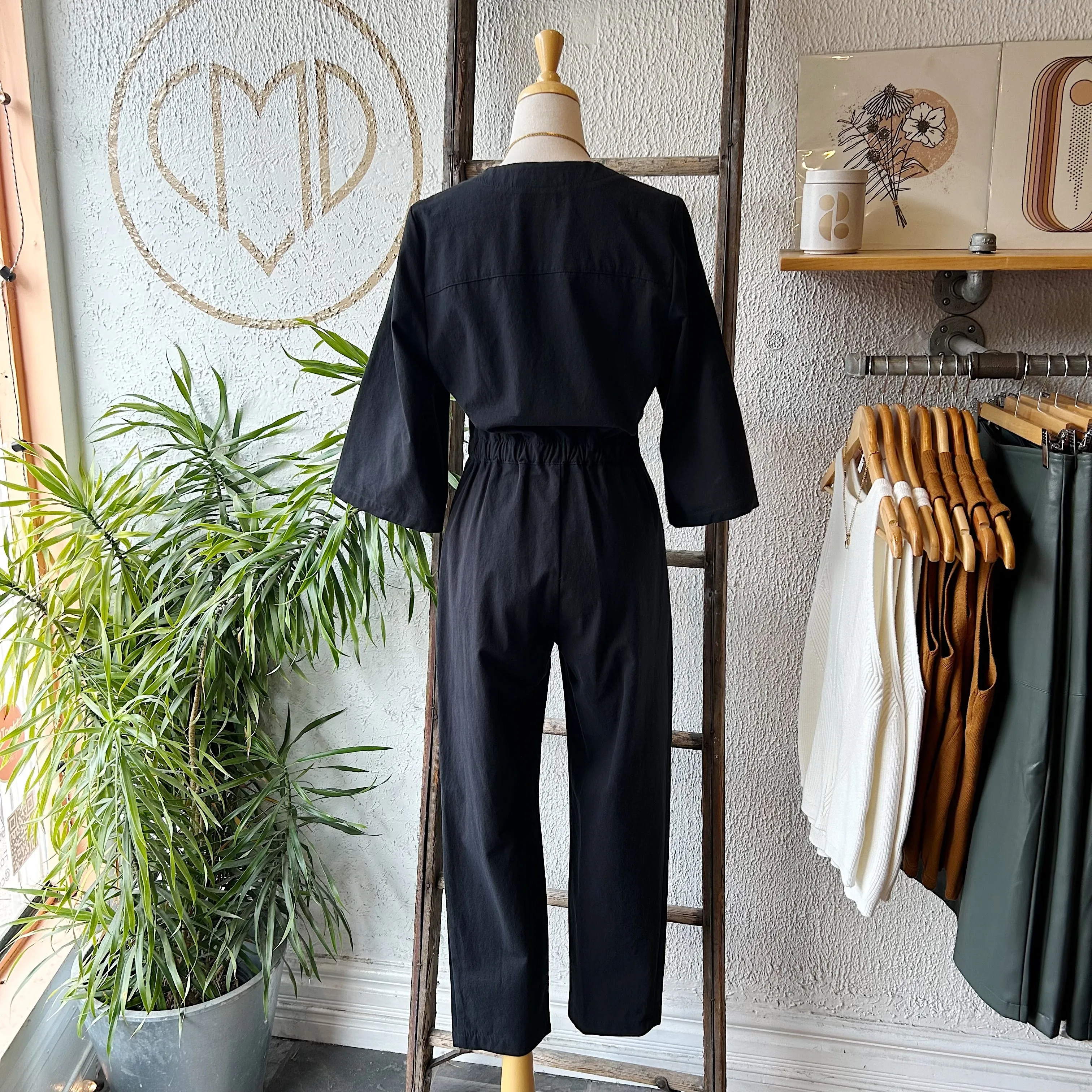 Dagg & Stacey // Nova Jumpsuit Black