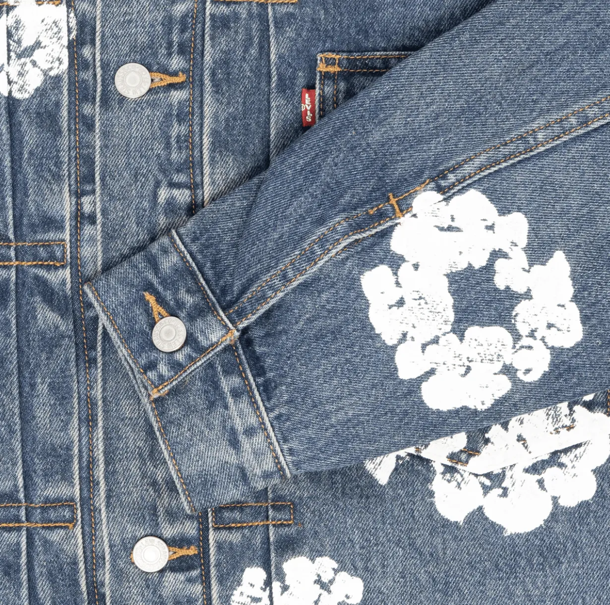 Denim Tears x Levi's Denim Jacket Dark Wash