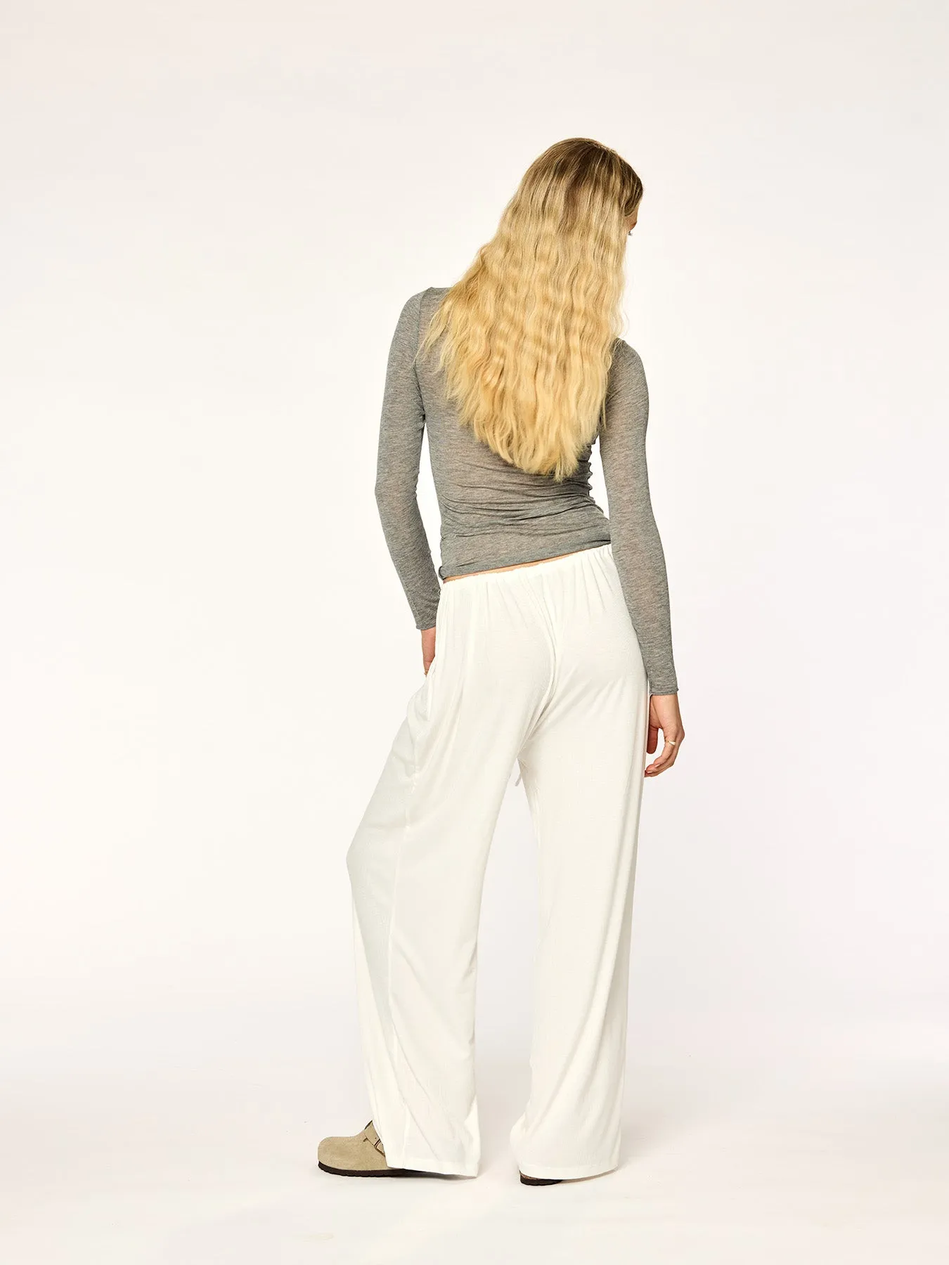 EASE - Lounge Pants • White