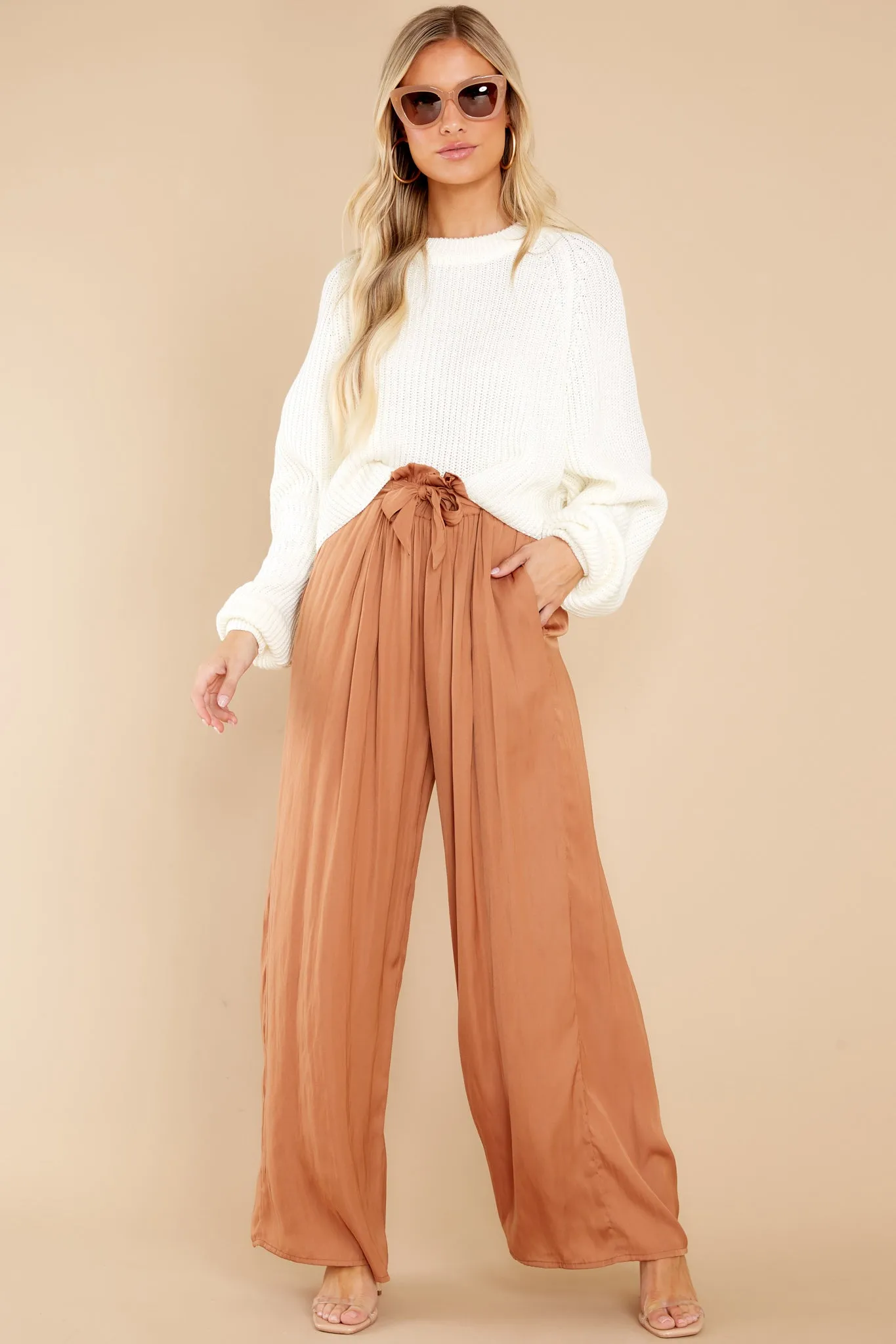 Elevated Style Cinnamon Pants