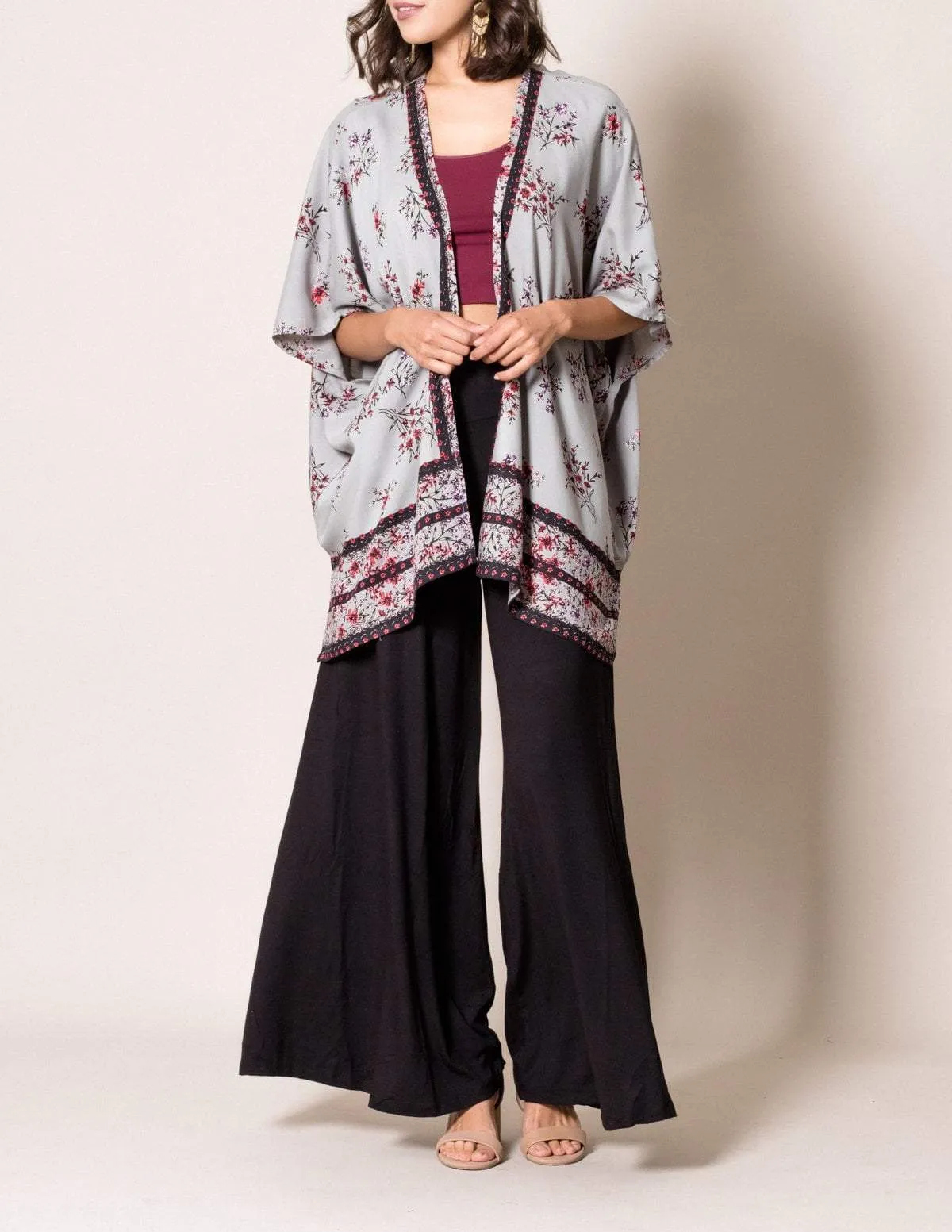 Flowy Palazzo Pants - Black