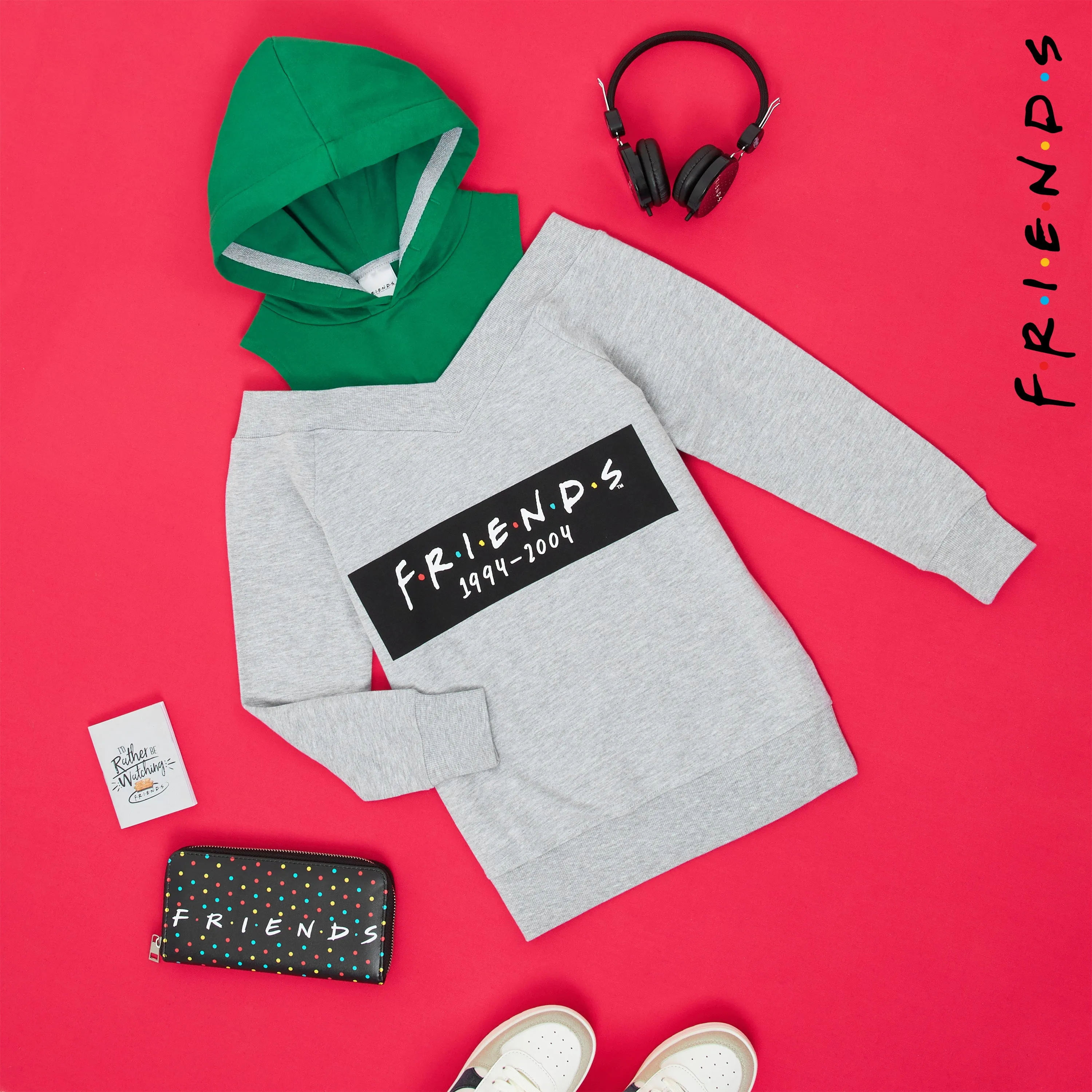 Friends Hoodie - Open Shoulder Hoodies for Girls