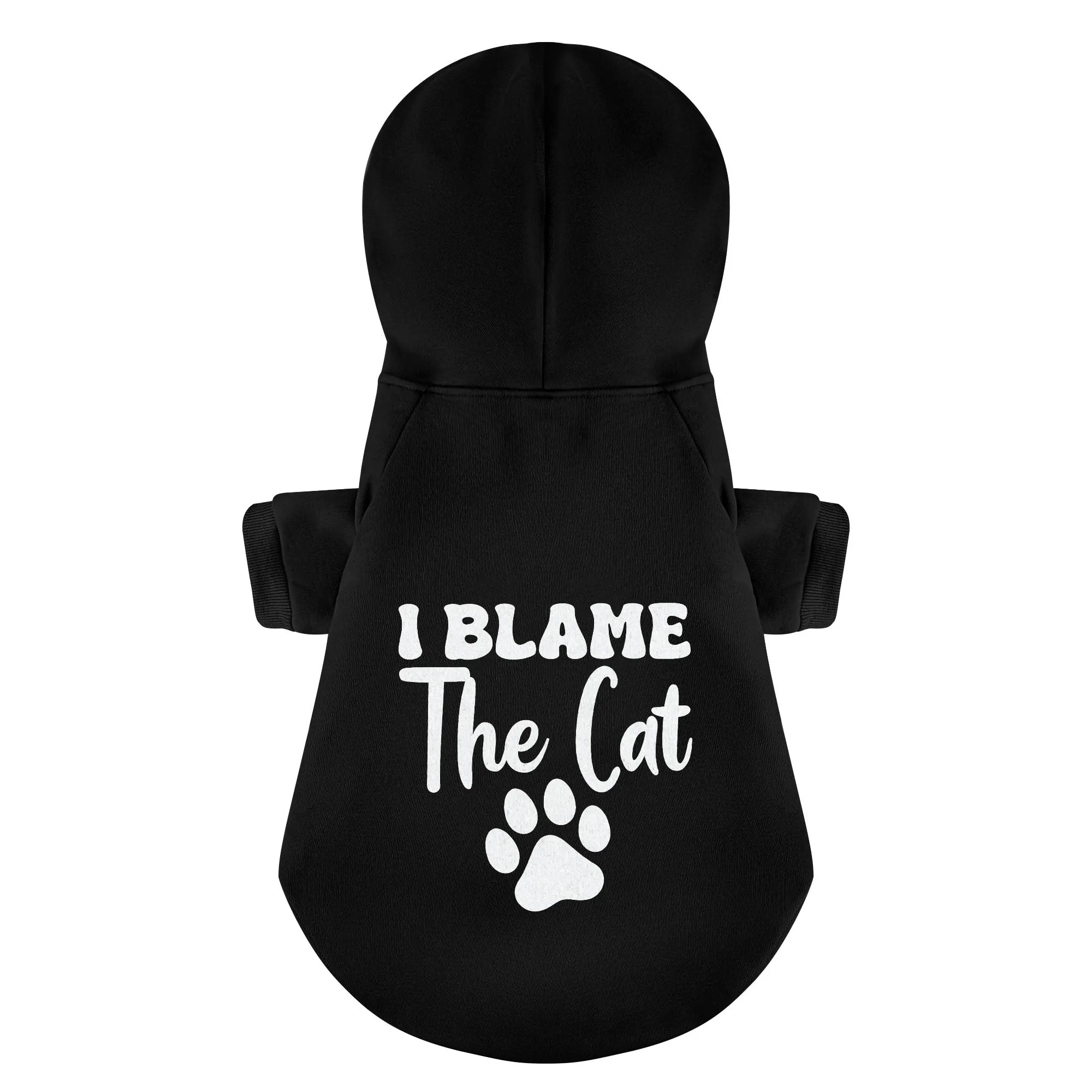 I make the mess and I blame the cat - Matching French Bulldog Hoodies – Stylish, Cozy & Personalized!