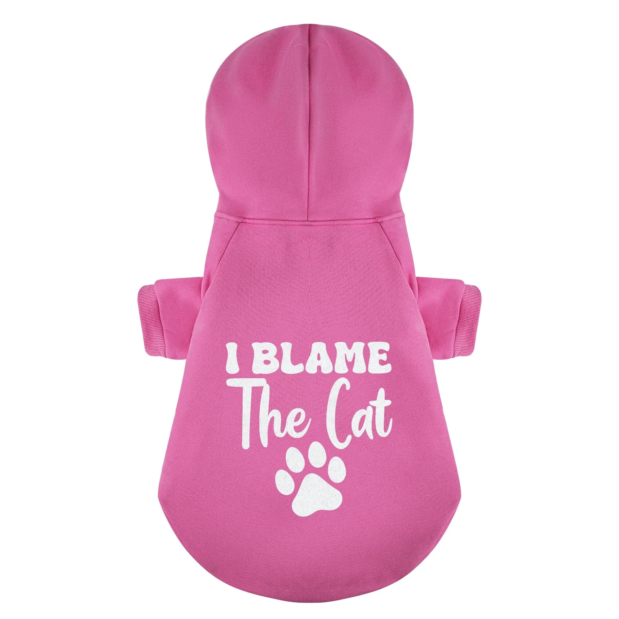 I make the mess and I blame the cat - Matching French Bulldog Hoodies – Stylish, Cozy & Personalized!