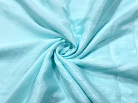 Ice Blue Plain Chinon Chiffon Fabric