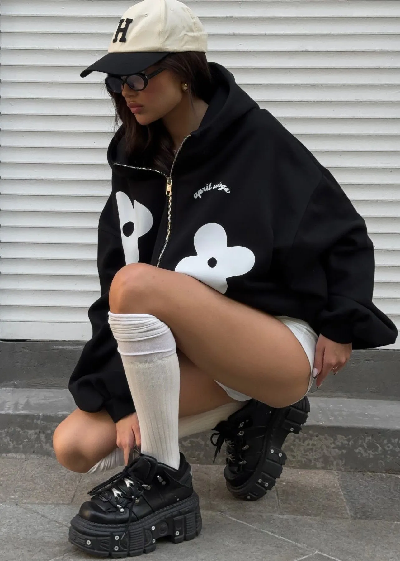 Ivyshape | Bloom Oversized Hoodie