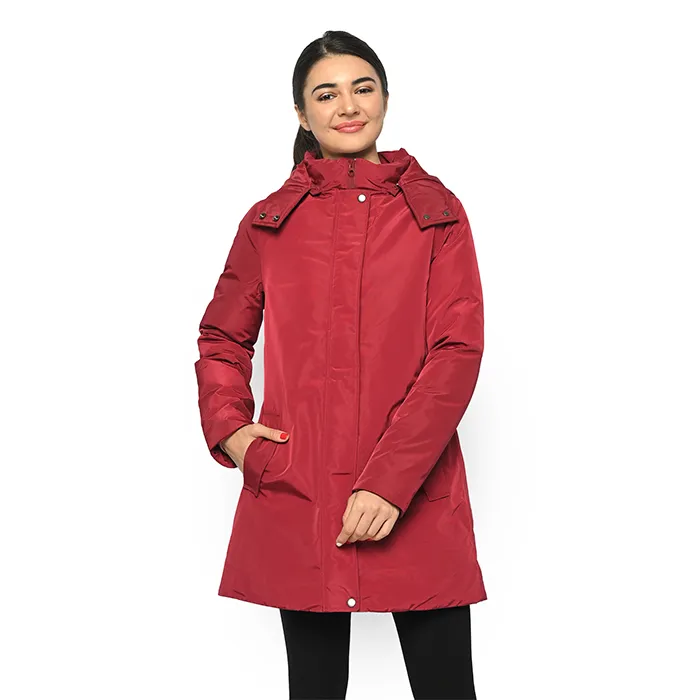 Ladies Ultra Warm Waterproof Goose Down Jacket