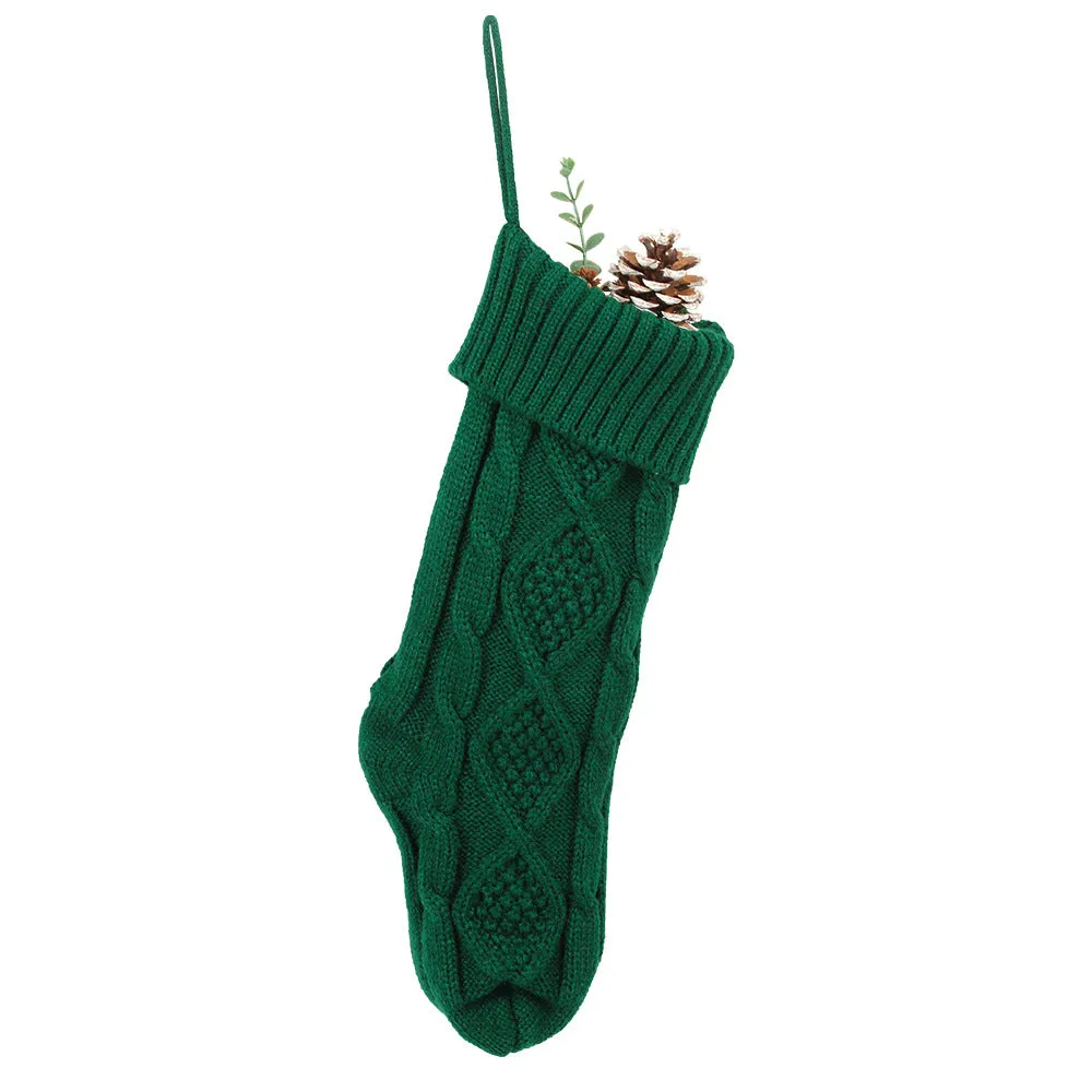 LARGE CHRISTMAS DECORATIONS, CHRISTMAS SOCKS, GIFT BAGS, KNITTED CHRISTMAS PENDANTS, WOOLEN CHRISTMAS SOCKS