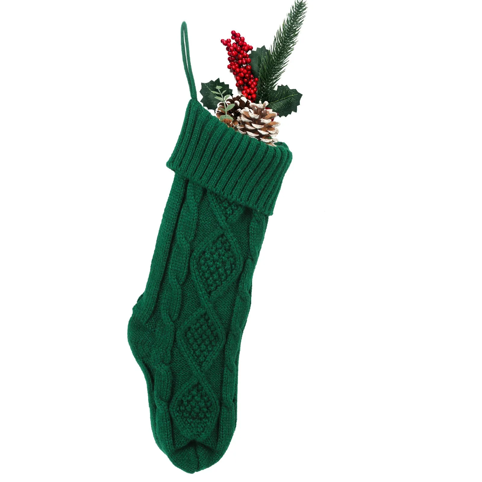 LARGE CHRISTMAS DECORATIONS, CHRISTMAS SOCKS, GIFT BAGS, KNITTED CHRISTMAS PENDANTS, WOOLEN CHRISTMAS SOCKS