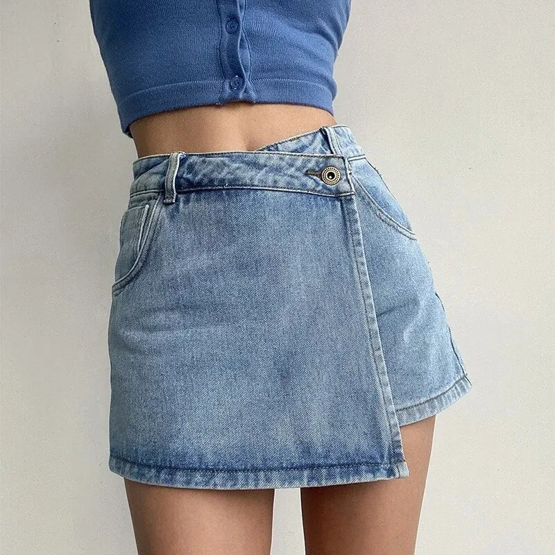 Layla Denim Skort