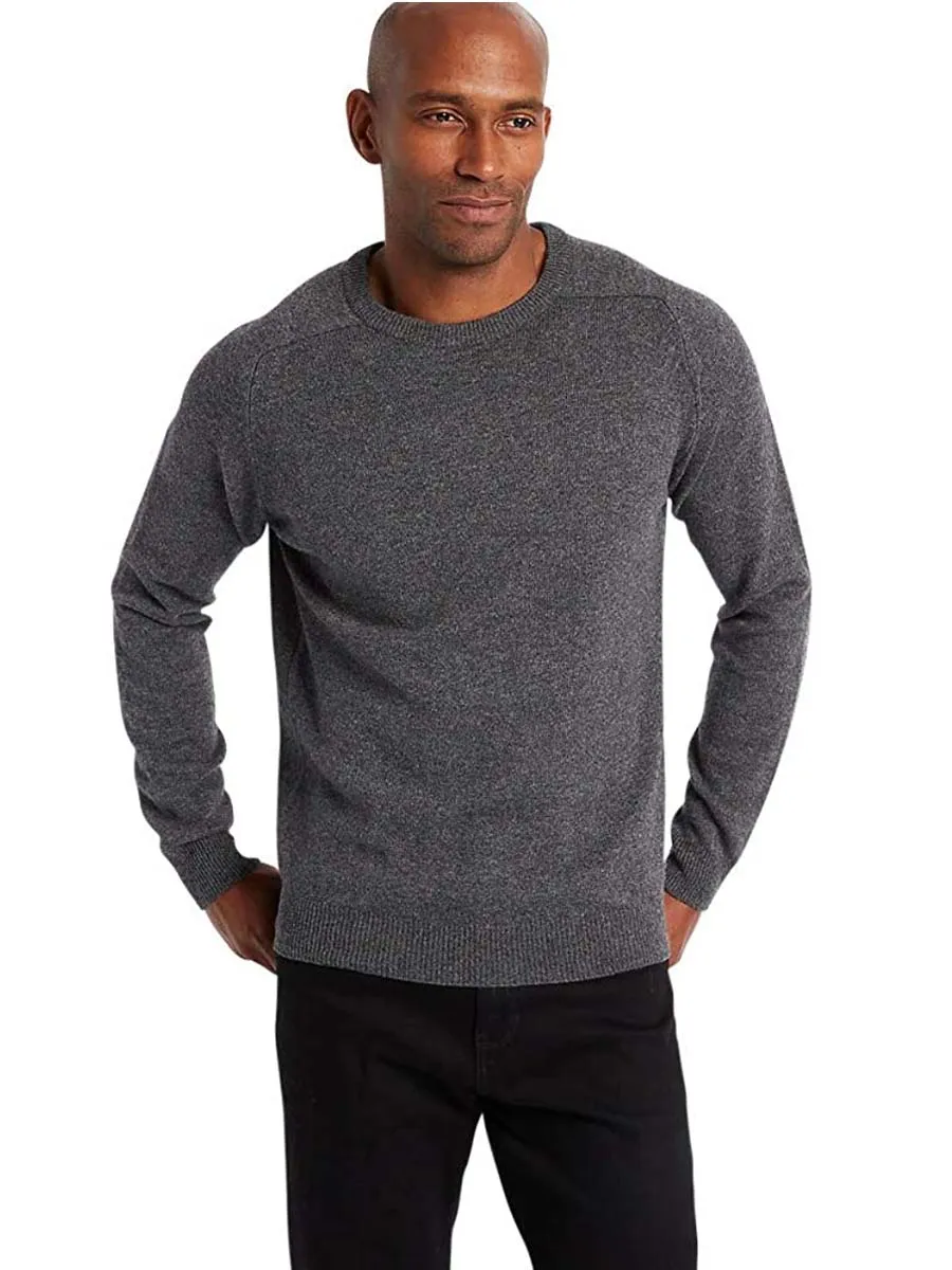 M&S Mens L/S Lambswool R-Neck Jersey T30/2650M