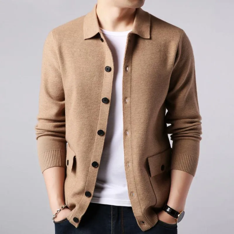 Men's Autumn/Winter Warm Woolen Cardigan