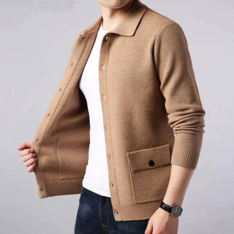 Men's Autumn/Winter Warm Woolen Cardigan