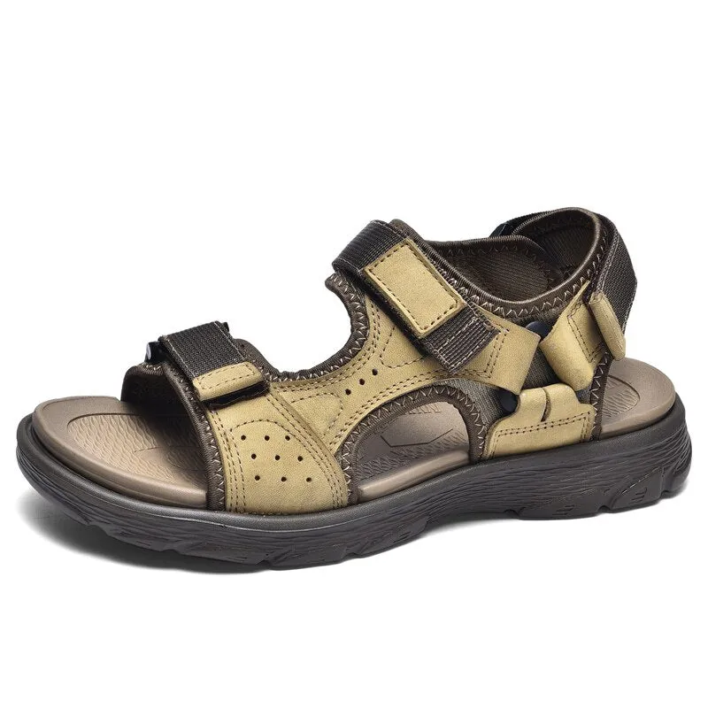 Men's Comfortable Summer Leather Sandals