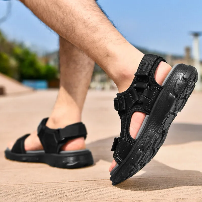 Men's Comfortable Summer Leather Sandals