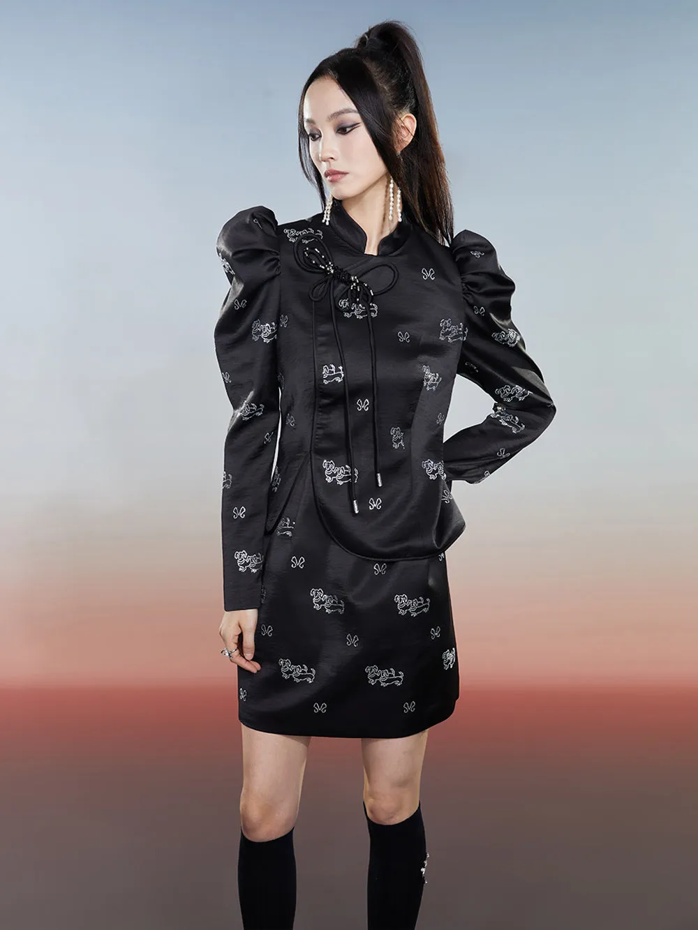 MUKZIN New Retro Slim Fit Cheongsam Comfortable