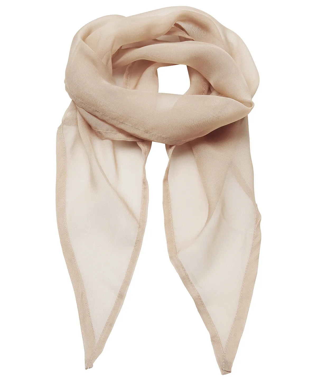 Natural - 'Colours' Chiffon scarf