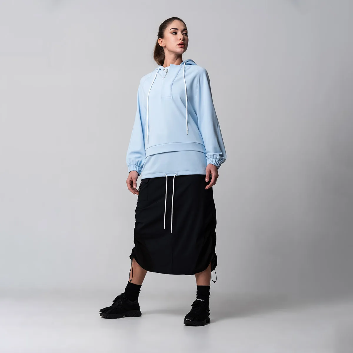 Oversize Everyday Wears Trendy Hoodies Tunic for Women