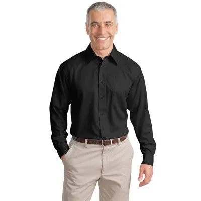 Port Authority Long-Sleeve Non-Iron Twill Shirt