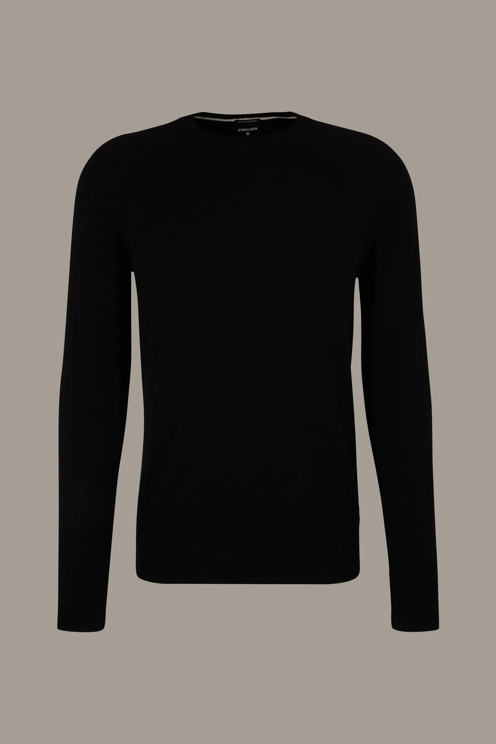 Strellson - Luka-RV, Woolen Jumper, Black