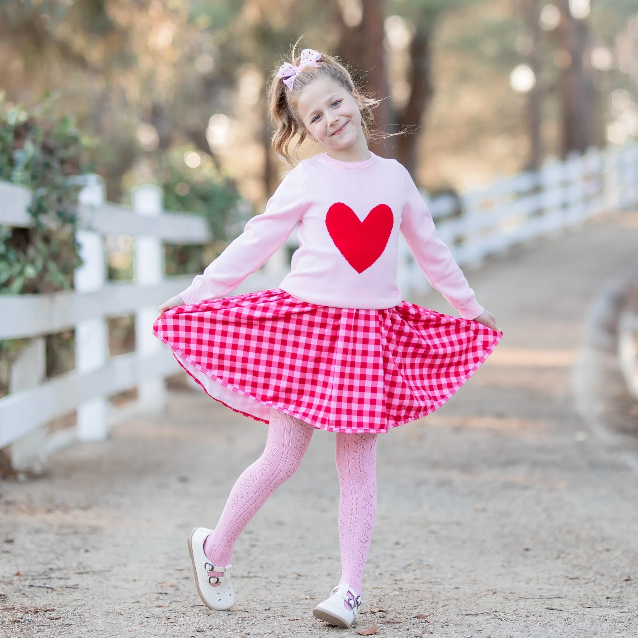 Valentine's Gingham Everyday Dress