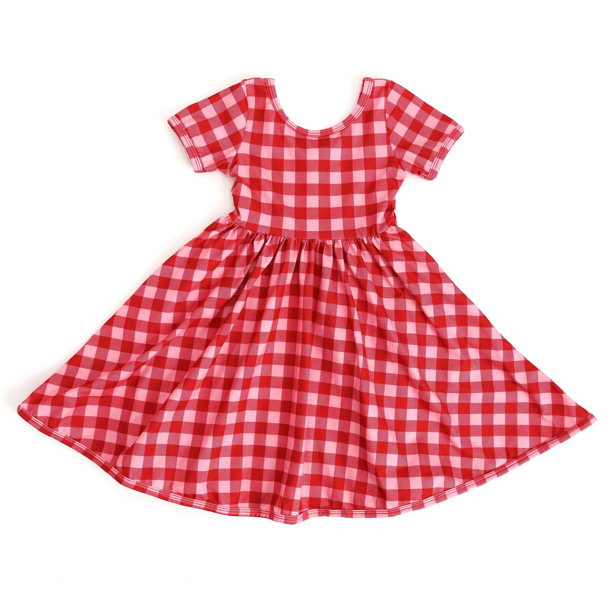 Valentine's Gingham Everyday Dress