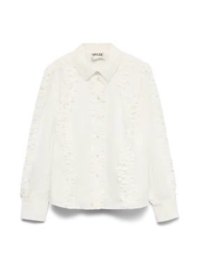 VMJUVENA LS FRILL SHIRT VMA