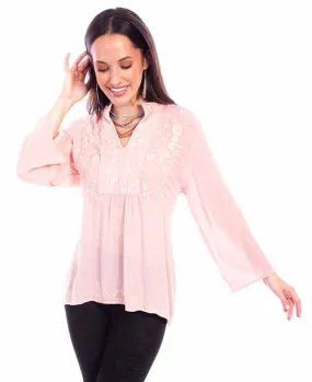 Women's Honey Creek Collection Blouse: Embroidered Pullover